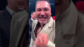 OSCAR DE LA HOYA REACTS TO RYAN GARCIA BEATING DEVIN HANEY #shorts