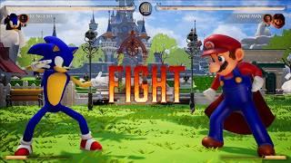 Sonic Vs Mario - Mortal Kombat 1