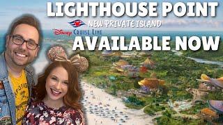 2024 Disney Cruise Summer Itineraries Including NEW LIGHTHOUSE POINT AVAILABLE NOW