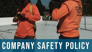 Creating a Safety Policy for a Roofing Company  Fall Protection Hazards OSHA Compliant