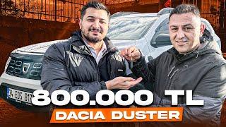 800.000 TL DACİA DUSTER ALDIK 