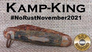 Pocket Knife Restoration - Imperial Kamp King #norustnovember2021