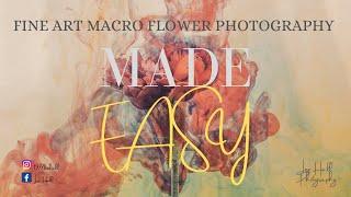 creative fine art flower photography made easy