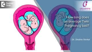 How long does an average Twin Pregnancy last? - Dr. Shobha Venkat  Cloudnine Hospitals