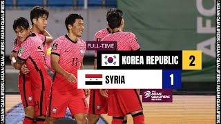 #AsianQualifiers - Group A  Korea Republic 2 - 1 Syria