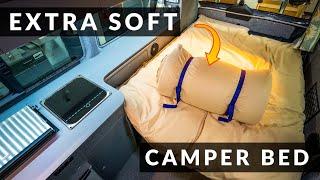 BEST MATTRESS TOPPER & SLEEPING BAG  For Your CAMPERVAN or Motorhome