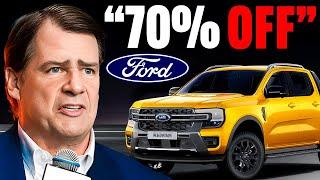 Ford Is Forced To Do This As The CAN’T SELL Any Trucks