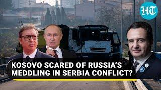 Kosovo budges after Putins roar NATO ally caves in to Serbia demand roads being unblocked