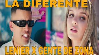 LENIER x Gente de Zona - LA DIFERENTE Video Oficial REACCIÓN