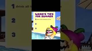 Warios Tips for Summer #wario #summer #memes #voiceacting #voiceover