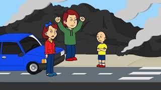 Caillou Destroys The Entire City And Gets Grounded