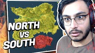 NORTH vs SOUTH ERANGEL 50v50 ADVANCED CUSTOM ROOM  PUBG MOBILE HIGHLIGHTS  RAWKNEE