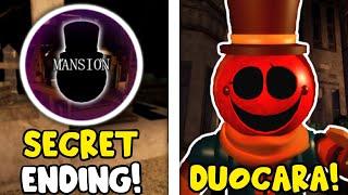 How to get MANSION *SECRET ENDING* + UNLOCK DUOCARA in PIGGY but its 100 PLAYERS