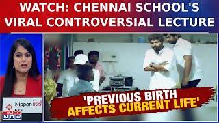 Chennai Government School Faces Backlash Over Viral Video Of Spiritual Leaders Lecture  Top News