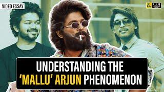 Allu Arjun’s Superstardom In Kerala  Pushpa  Arya  Video Essay