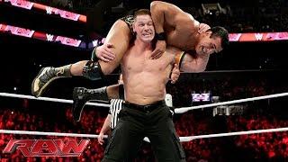 John Cena vs. Alberto Del Rio - United States Championship Match Raw December 28 2015