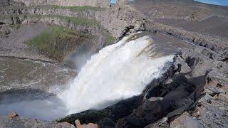 186ft 56m Palouse Falls with Knox Hammock