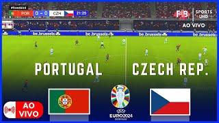 PORTUGAL VS CZECH REPUBLIC  AO VIVO  UEFA EURO 2024  .SIMULAÇÃO E PONTUAÇÃO AO VIVO#uefa #euro2024