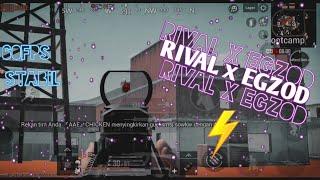 Rival x Egzod NCS 60 Fps  3 Finger Claw + Gyroscope  PUBG MONTAGE ID