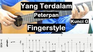 Belajar Gitar Yang Terdalam Peterpan Fingerstyle Tutorial Gitar Fingerstyle Kunci Gitar G