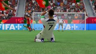 FIFA 23 FIFA World Cup Qatar 2022 Quarterfinals Morocco  Vs Portugal 