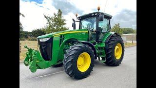 John Deere 8360R tractor walk-round video