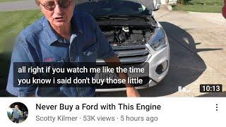 Scotty Kilmer Response - Dont Ever Buy a 1.5L Ecoboost - Diagnosis Done By Dealer Tech - Be Blessed