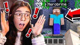 She Wanted To HUNT For Herobrine...