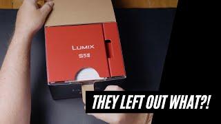 Unboxing the Lumix Panasonic S5 mk ii - Its not as it should be