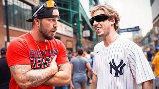 Yankees Fan Goes to Red Sox Game