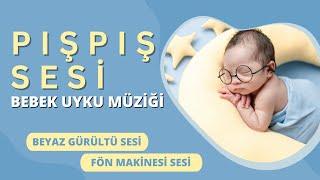 Pışpış Sesi  Fön Makinesi Sesi Kolik Bebek İçin Uyku Müziği