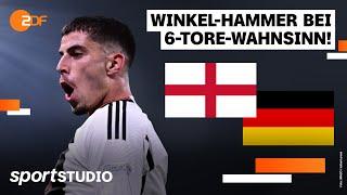 England – Deutschland Highlights  UEFA Nations League 6. Spieltag 202223  sportstudio