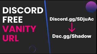Discord FREE Vanity URL 2022