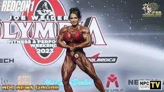 2023 IFBB Pro League Ms. Olympia 5th Place Winner Natalia Kovaleva Prejudging Routine 4K Video