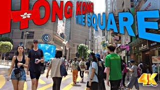 Time Square Causeway bay  4k HDR  Hong kong Luxury Mall WaLking tour.