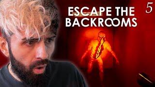 I SCREAMED SO LOUD  Escape The Backrooms - PART 5