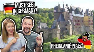 Top 5 MUST SEES in Rheinland-Pfalz Germany  Castles - Weinstrasse - Breathtaking Nature