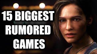 15 BIGGEST RUMORED PS5 And Xbox Series X Games You Probably Didnt Know Exist