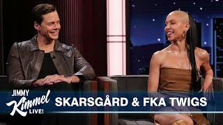 Bill Skarsgård & FKA twigs on The Crow Their Chemistry on Set & Filming in Prague