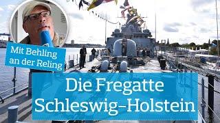 Fregatte Schleswig-Holstein Rundgang über das Marineschiff