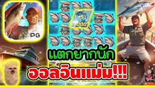 ยากนัก ออลอิน แม่มมม │เกม Shark Hunter  Slot PG