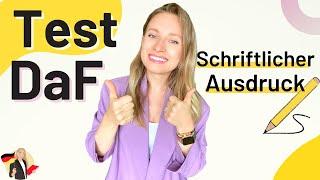 TestDaF Der schriftliche Ausdruck  Learn German Fast