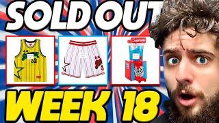 What Sold Out From Supreme Week 18 - Top Resale Items & StockX Analysis