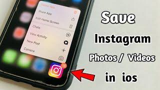 How to Download Instagram PhotosVideos in iPhone