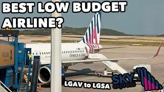 BEST LOW BUDGET AIRLINE? SKY express Review