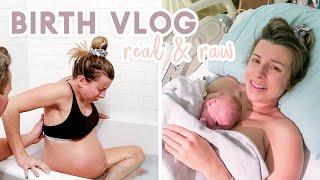 OUR NATURAL BIRTH VLOG * Raw & Real * Labour & Delivery of Our First Baby