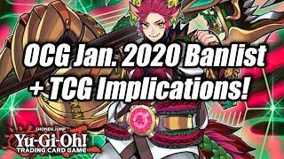 Yu-Gi-Oh Official OCG January 2020 Banlist + TCG Implications