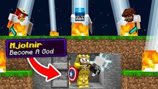 Minecraft Manhunt But I have God Items