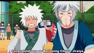 Tobirama Admits Jiraiya is The Greatest Chunin  Jiraiya Training with Tobirama and Hiruzen