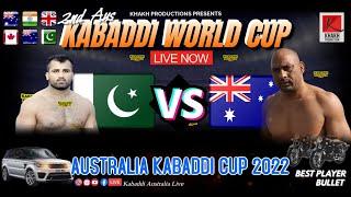  LIVE Kabaddi World Cup  Australia  Australia Vs Pakistan  #2nd Semi Final    22 Oct 2022